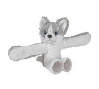 Wild Republic Huggers Husky, Stuffed Animal, 8 Inch, Plush Toy, Fill is Spun Recycled Water Bottles