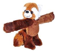 Wild Republic Huggers Soft Toy Slap Bracelet, Gifts for Kids, Red Panda Plush Toy 20 cm