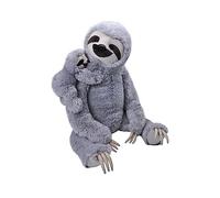 Wild Republic Jumbo Mom and Baby Sloth, Stuffed Animal, 30 Inches, Gift for Kids, Plush Toy, Fill is Spun Recycled Water Bottles