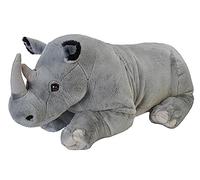 Wild Republic Jumbo Rhino Giant Plush Soft Toy, Gifts for Kids, 76 cm