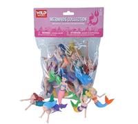 Wild Republic Mermaid Figurines Five Piece Collection Polybag Doll, Gifts for Kids, Bath Toys