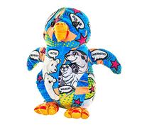 Wild Republic Message From the Planet, Penguin, Stuffed Animal, 12 inches, Gift for Kids, Plush Toy, Made from Spun Recycled Water Bottles, Eco Friendly, Child’s Room Decor