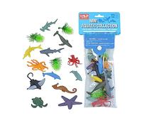 Wild Republic Mini Ocean Polybag, Kids Gifts, Aquatic Toys, Educational Toys, Reusable Bag, 12-Pieces, Wasser