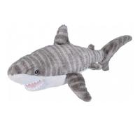 Wild Republic Tiger Shark Plush Soft Toy, Cuddlekins Cuddly Toys, Gifts for Kids 20 cm