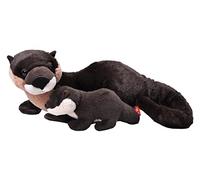 NEW PLUSH WILD REPUBLIC MOTHER RIVER OTTER & BABY CUDDLY SOFT TOY TEDDY