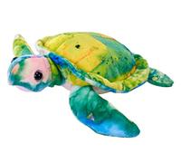 Wild Republic Mysteries of Atlantis, Sea Turtle, Stuffed Toy, 8 inches, Gift for Kids, Plush Toy, Doll, Fill is Spun Recycled Water Bottles