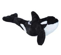 NEW WILD REPUBLIC MINI CUDDLEKINS ORCA KILLER WHALE CUDDLY SOFT TOY TEDDY BEAR