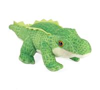 Wild Republic Pocketkins Eco Alligator, Stuffed Animal, 5 Inches, Plush Toy, Made from Recycled Materials, Eco Friendly