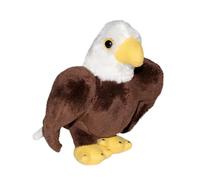 Wild Republic Pocketkins Eco Bald Eagle, Stuffed Animal, 5 Inches, Plush Toy, Made from Recycled Materials, Eco Friendly