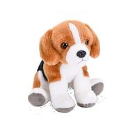 Wild Republic Pocketkins Eco Beagle, Stuffed Animal, 5 Inches, Plush Toy, Made from Recycled Materials, Eco Friendly