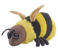 Wild Republic Pocketkins Eco Bee, Stuffed Animal, 5 Inches, Plush Toy, Made from Recycled Materials, Eco Friendly