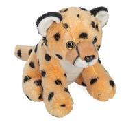 Wild Republic Pocketkins Eco Cheetah, Stuffed Animal, 5 Inches, Plush Toy, Made from Recycled Materials, Eco Friendly