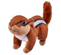 Wild Republic Pocketkins Eco Chipmunk, Stuffed Animal, 5 Inches, Plush Toy, Made from Recycled Materials, Eco Friendly