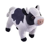 Wild Republic Pocketkins Eco Cow, Stuffed Animal, 5 Inches, Plush Toy, Made from Recycled Materials, Eco Friendly
