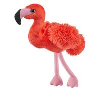 Wild Republic Pocketkins Eco Flamingo, Stuffed Animal, 5 Inches, Plush Toy, Made from Recycled Materials, Eco Friendly