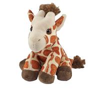Wild Republic Pocketkins Eco Giraffe, Stuffed Animal, 5 Inches, Plush Toy, Made from Recycled Materials, Eco Friendly
