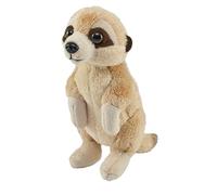 Wild Republic Pocketkins Eco Meerkat, Stuffed Animal, 5 Inches, Plush Toy, Made from Recycled Materials, Eco Friendly