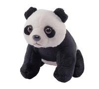 Wild Republic Pocketkins Eco Panda, Stuffed Animal, 5 Inches, Plush Toy, Made from Recycled Materials, Eco Friendly