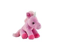 Wild Republic Pocketkins Eco Unicorn Lavender, Stuffed Animal, 5 Inches, Plush Toy, Made from Recycled Materials, Eco Friendly