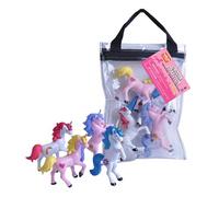 Wild Republic POLYBAG ZIP UNICORN 4 PIECES