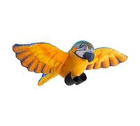Wild Republic Rainforest Blue And Yellow Macaw, Stuffed Animal, 4.5 inch, Plush Toy, Fill is Spun Recycled Water Bottles