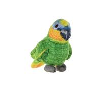 Wild Republic Rainforest Orange Winged Parrot, Stuffed Animal, 4.5 Inches, Plush Toy, Fill is Spun Recycled Water Bottles, Eco friendly