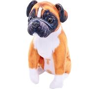 WILD REPUBLIC Rescue Dogs 6" 15cm Plush Toys With Sound - (Boxer)