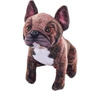 WILD REPUBLIC Rescue Dogs 6" 15cm Plush Toys With Sound - (French Bulldog)
