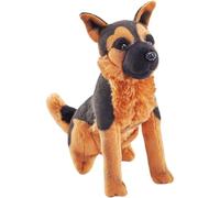 WILD REPUBLIC Rescue Dogs 6" 15cm Plush Toys With Sound - (German Shepard)