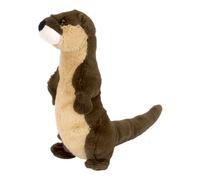 Wild Republic River Otter Standing, Stuffed Animal, Gifts for Kids, Plush Toy, Cuddlekins 8 Inches