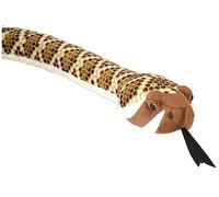 WILD REPUBLIC Snake Big Head Western Diamondback Plush, Stuffed Animal, Plush Toy, Gifts For Kids, Western Diamondback 70"