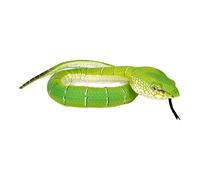 Wild Republic Snake Borneo Pit Viper, Stuffed Animal, 54 inch, Plush Toy, Fill is Spun Recycled Water Bottles