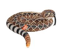 Wild Republic Snake Living Earth Diamondback Rattlesnake, Stuffed Animal, 60 inch, Plush Toy, Fill is Spun Recycled Water Bottles