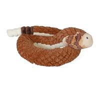 Wild Republic Snake Luxury Rattlesnake, Stuffed Animal, 54 inch, Plush Toy, Fill is Spun Recycled Water Bottles