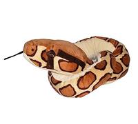 WILD REPUBLIC Snake Plush, Stuffed Animal, Plush Toy, Gifts for Kids, Burmese Python 54 Inches
