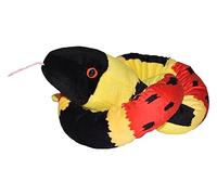 Wild Republic Snake Plush, Stuffed Animal, Plush Toy, Gifts for Kids, Coral, 54 Inches