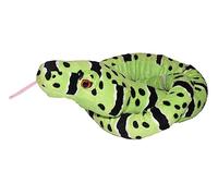 WILD REPUBLIC Snake Plush, Stuffed Animal, Plush Toy, Gifts for Kids, Green Rock Rattlesnake 54 Inches