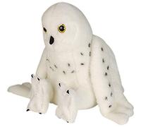 Wild Republic Snowy Owl Plush Soft Toy, Cuddlekins mini Cuddly toys, Gift for Kids, 30 cm, White
