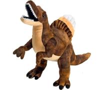 WILD REPUBLIC Spinosaurus Plush, Dinosaur Stuffed Animal, Plush Toy, Gifts for Kids, Dinosauria 10 Inches, Brown