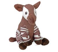 Wild Republic Splendors Eco Okapi, Stuffed Animal, 6 Inches, Plush Toy, Eco-Friendly