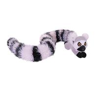 Wild Republic Tailkins Ring Tailed Lemur, Stuffed Animal, 40 Inches, Plush Toy, Fill is Spun Recycled Water Bottles