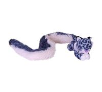 Wild Republic Tailkins Snow Leopard, Stuffed Animal, 40 Inches, Plush Toy, Fill is Spun Recycled Water Bottles