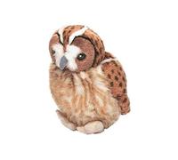 Wild Republic Tawny Owl Plush Toy - RSPB Birds Authentic Song Sound, Multicoloured, Ultra-Soft, Hand-Washable - 19487