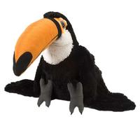 Wild Republic Toco Toucan Plush Soft Toy, Cuddlekins Cuddly Toys, Gifts for Kids 30 cm