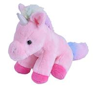 Wild Republic Unicorn Cuddly Toy, Fleecy Plushed Toy Unicorn, CK-Lil´S Soft Toy, Pink, 13 cm