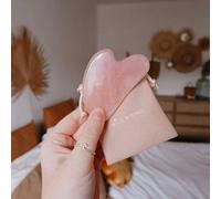 Wild Rising Skincare Rose Quartz Gua Sha Facial Tool In All All