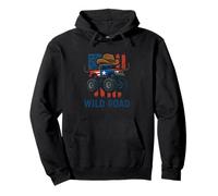 Wild Road American Monster Truck Pullover Hoodie