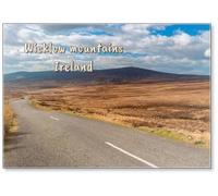 Wild Road Through Wicklow Mountains in Ireland, Fridge Magnet