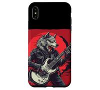 Wild Rocking Werewolf with Electric Guitar for Fans Case for iPhone XS Max