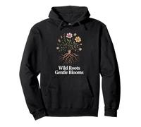 Wild Roots Gentle Blooms - Cute Flower & Plant Lover Pullover Hoodie